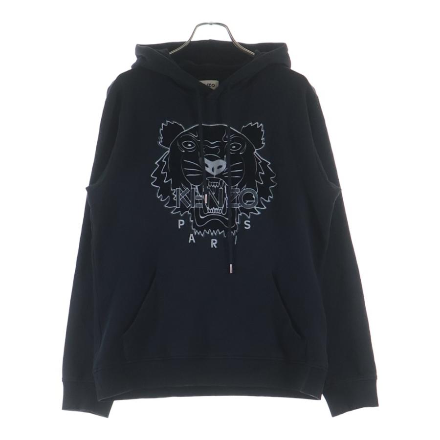 KENZO（ケンゾー） Metallic Logo Tiger Hoodie メタリックロゴ 