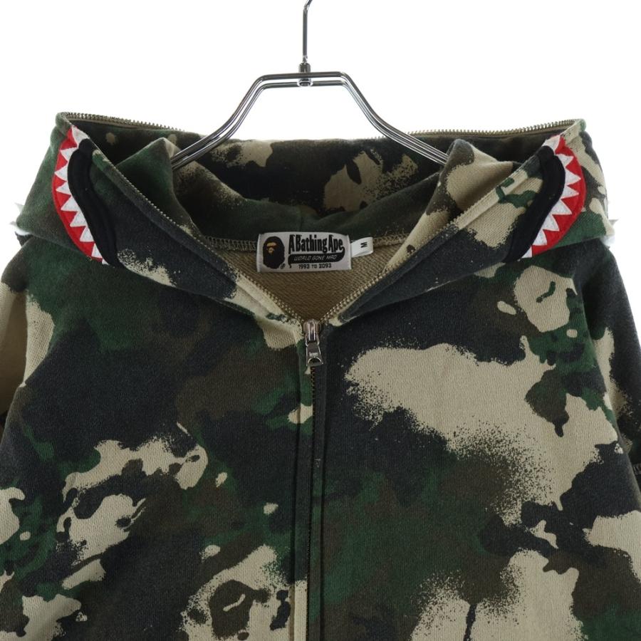 A BATHING APE（アベイシングエイプ） MAP CAMO SHARK RELAXED FIT