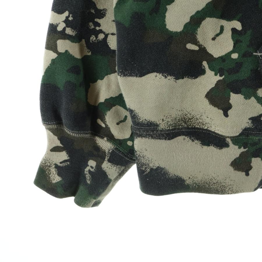 A BATHING APE ウッドランドカモ フルジップパーカー Lサイズ A BATHING APE（アベイシングエイプ） パーカー GLITCH WOODLAND CAMO