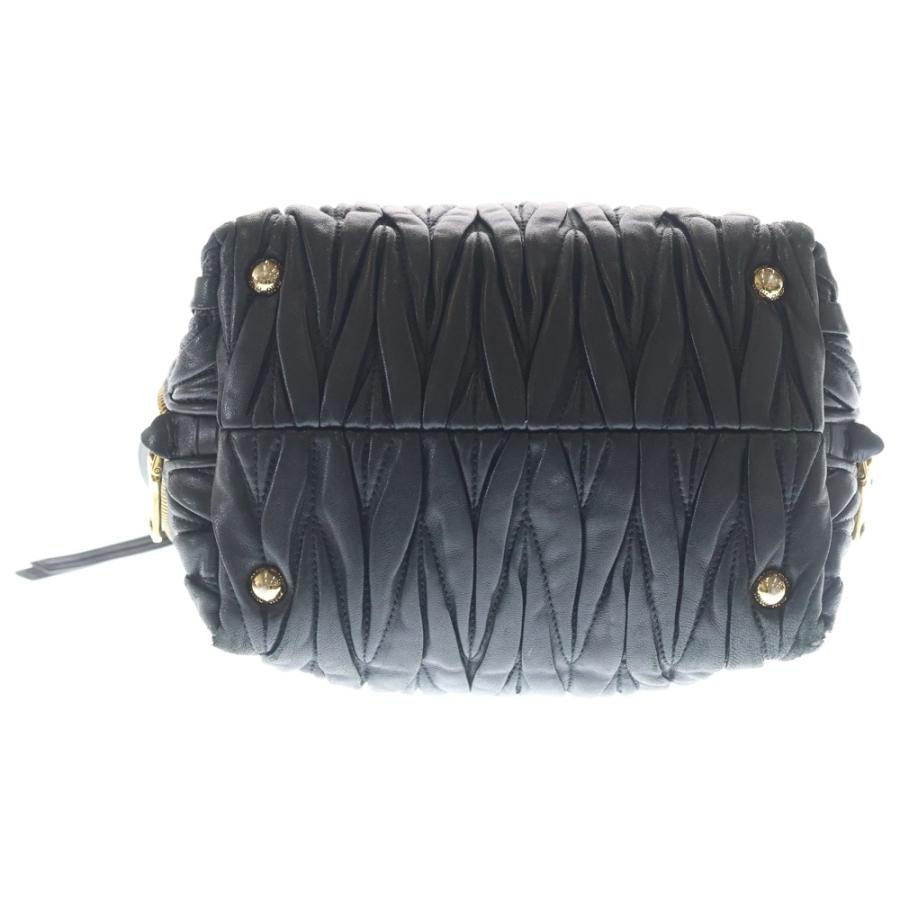 miumiu ミュウミュウ MATELASSE マテラッセ 2WAY レザー ハンドバック