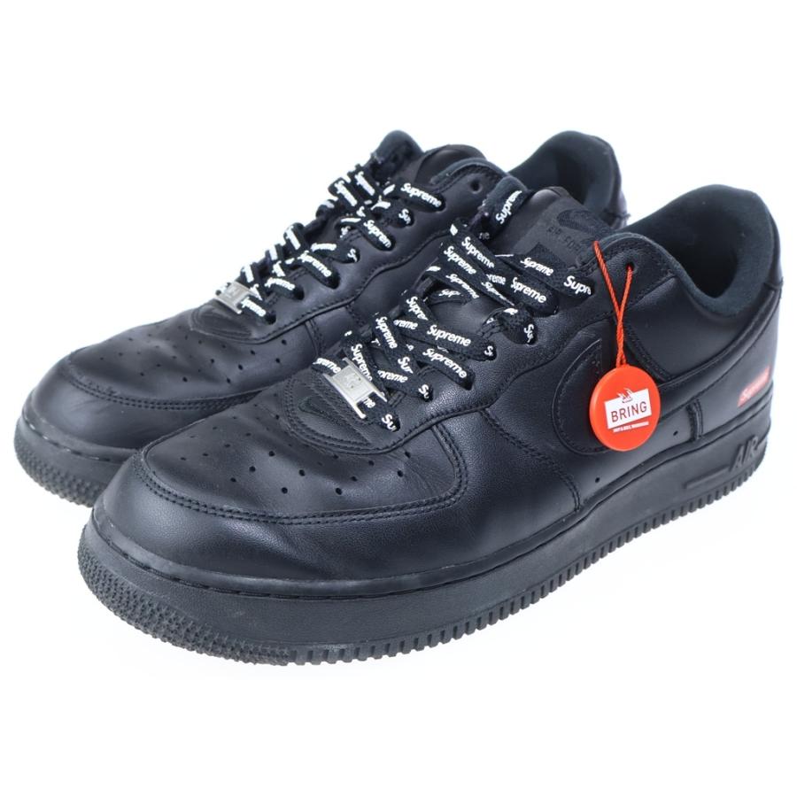 26.5㎝ ナイキ シュプリーム エアフォース1 ブラック 未使用新品 国内正規 NIKE（ナイキ） ×SUPREME AIR FORCE 1 LOW シュプリーム エアフォース