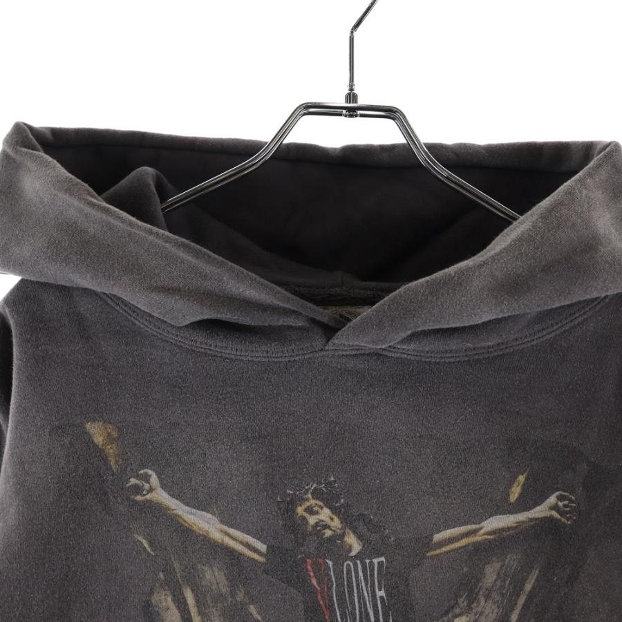 セントマイケル 22SS×VLONE HOODIE ヴィーロン ヴィンテージ加工