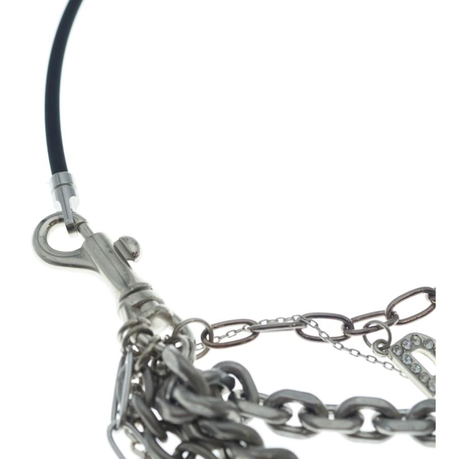 Doublet DEAD ネックレス　ブラック/シルバー doublet（ダブレット） × Colantotte MAGNETIC DEAD NECKLACE