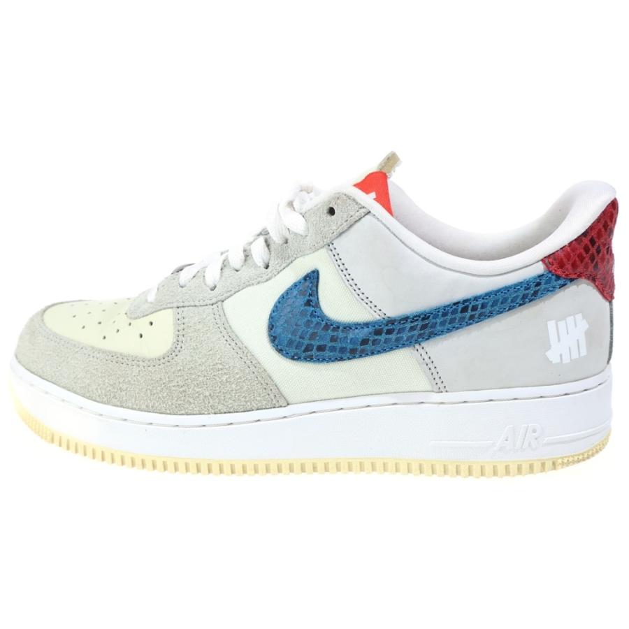 NIKE ナイキ ×UNDEFEATED AIR FORCE 1 LOW アンディフィーテッド エアフォース1 ローカットスニーカー ホワイト US9.5/27.5cm DM8461-001 NIKE（ナイキ） ×UNDEFEATED AIR FORCE 1 LOW アンディフィーテッド