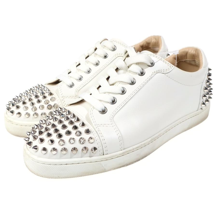CHRISTIAN LOUBOUTIN クリスチャンルブタン SEAVASTE 2 FLAT CALF シーバスト 2 フラット カーフ ローカットスニーカー ホワイト Christian Louboutin（クリスチャンルブタン） SEAVASTE 2 FLAT CALF