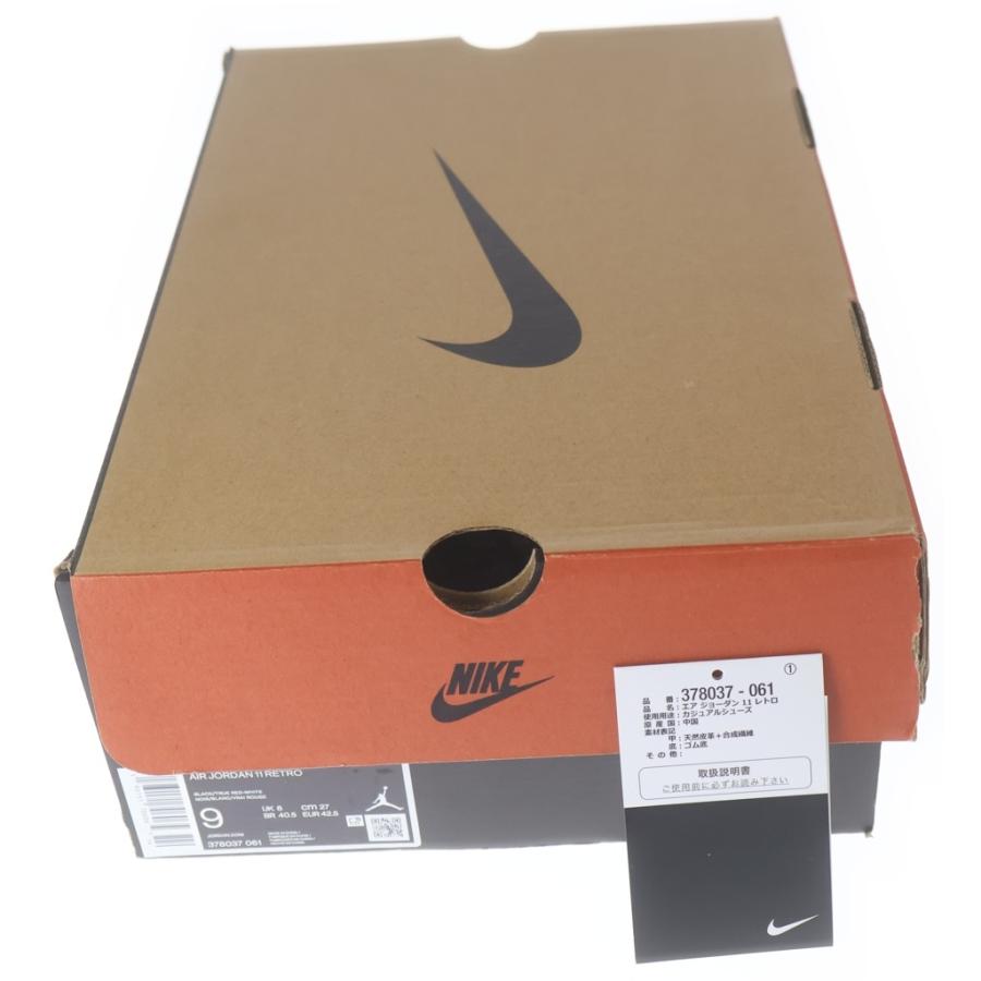 NIKE（ナイキ） AIR JORDAN 11 RETRO BRED 378037-061 エアジョーダン