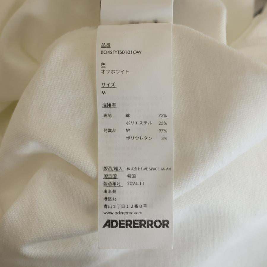 ADERERROR（アーダーエラー） BL TAG T-SHIRT 01 フロントロゴ 半袖T