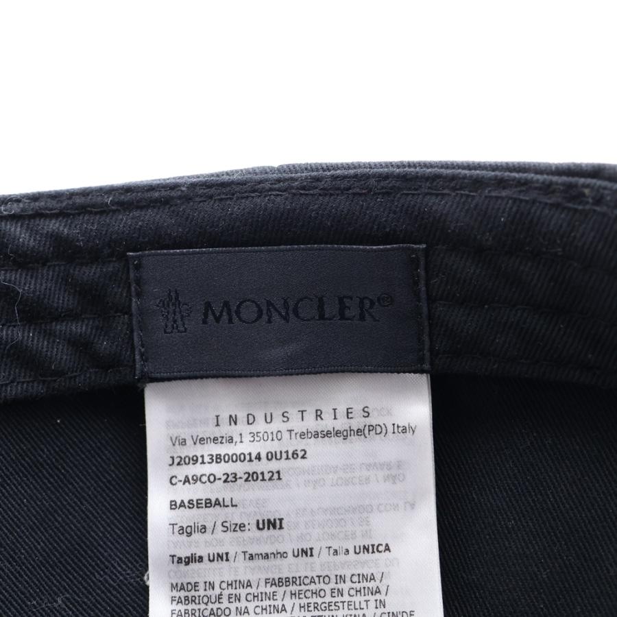 MONCLER（モンクレール） 24AW BASEBALL CAP ロゴパッチ ベースボール