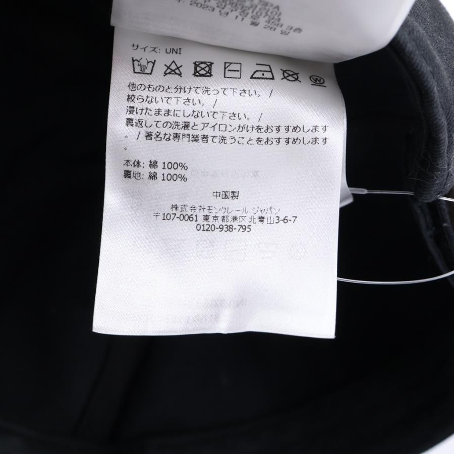 MONCLER（モンクレール） 24AW BASEBALL CAP ロゴパッチ ベースボール