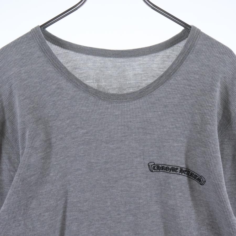 CHROME HEARTS（クロムハーツ） THERMAL L/S TEE アーム英字ロゴ