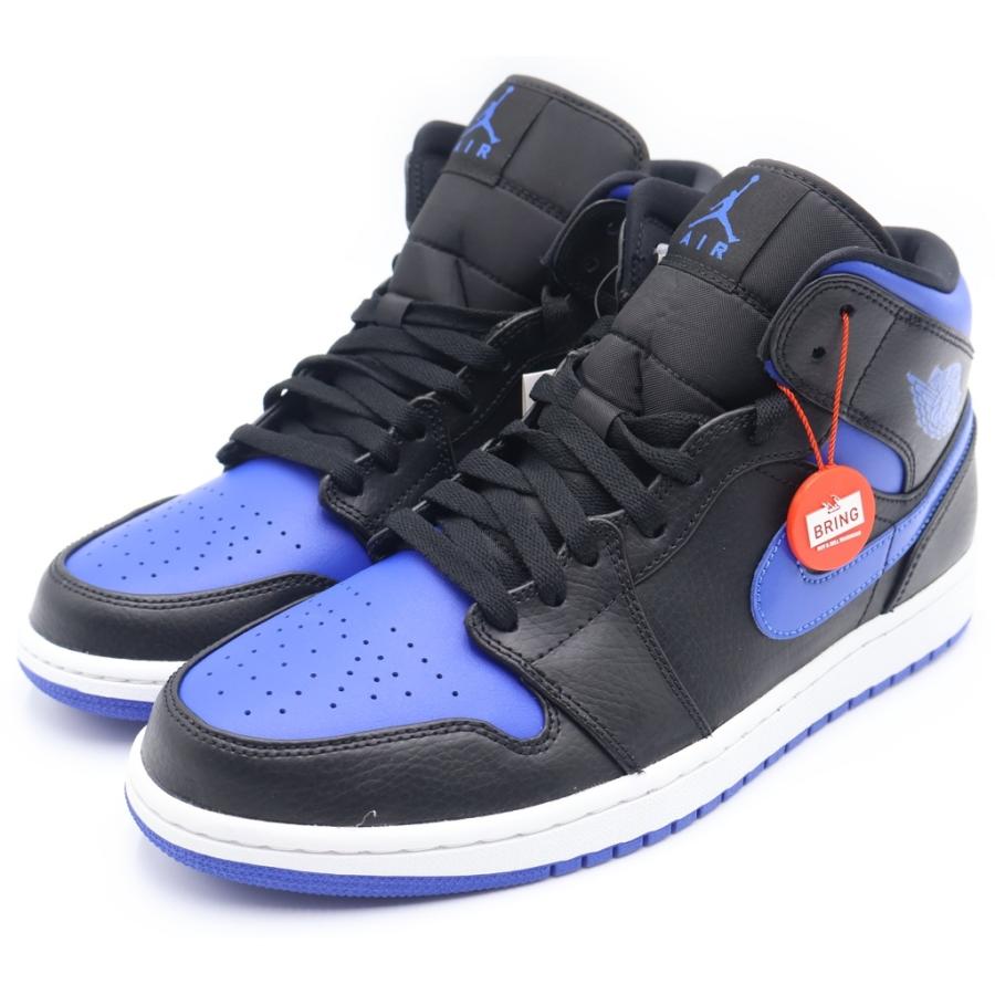 つ*ぎ様 Nike Air Jordan 1 スカイライン ハイカット スニーカ NIKE（ナイキ） AIR JORDAN 1 MID HYPER ROYAL 554724‐068 エア