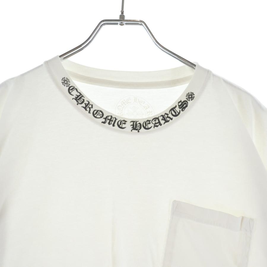 CHROME HEARTS（クロムハーツ） CH T-SHIRT ネックロゴ 半袖Tシャツ