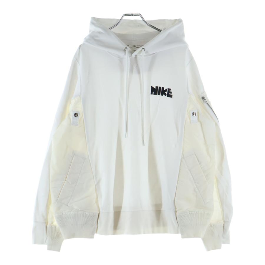 sacai（サカイ） ×NIKE NRG HOODIE ナイキ ナイロン切替プルオーバー