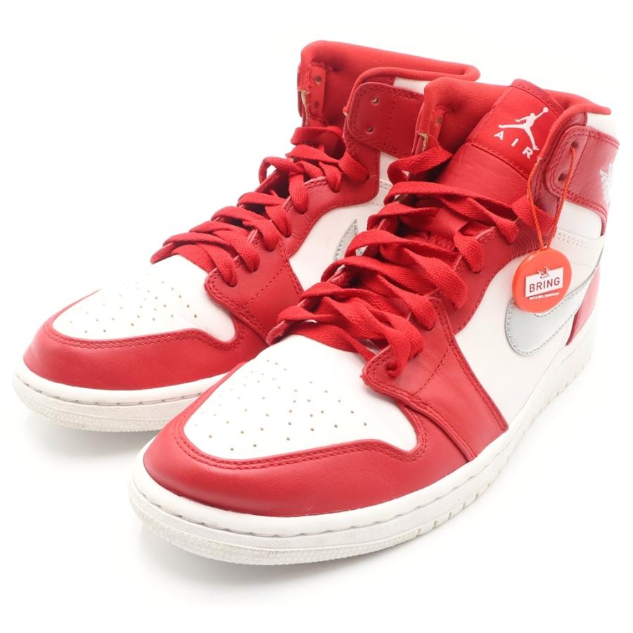 NIKE（ナイキ） AIR JORDAN 1 RETRO HIGH SILVER MEDAL 332550-602