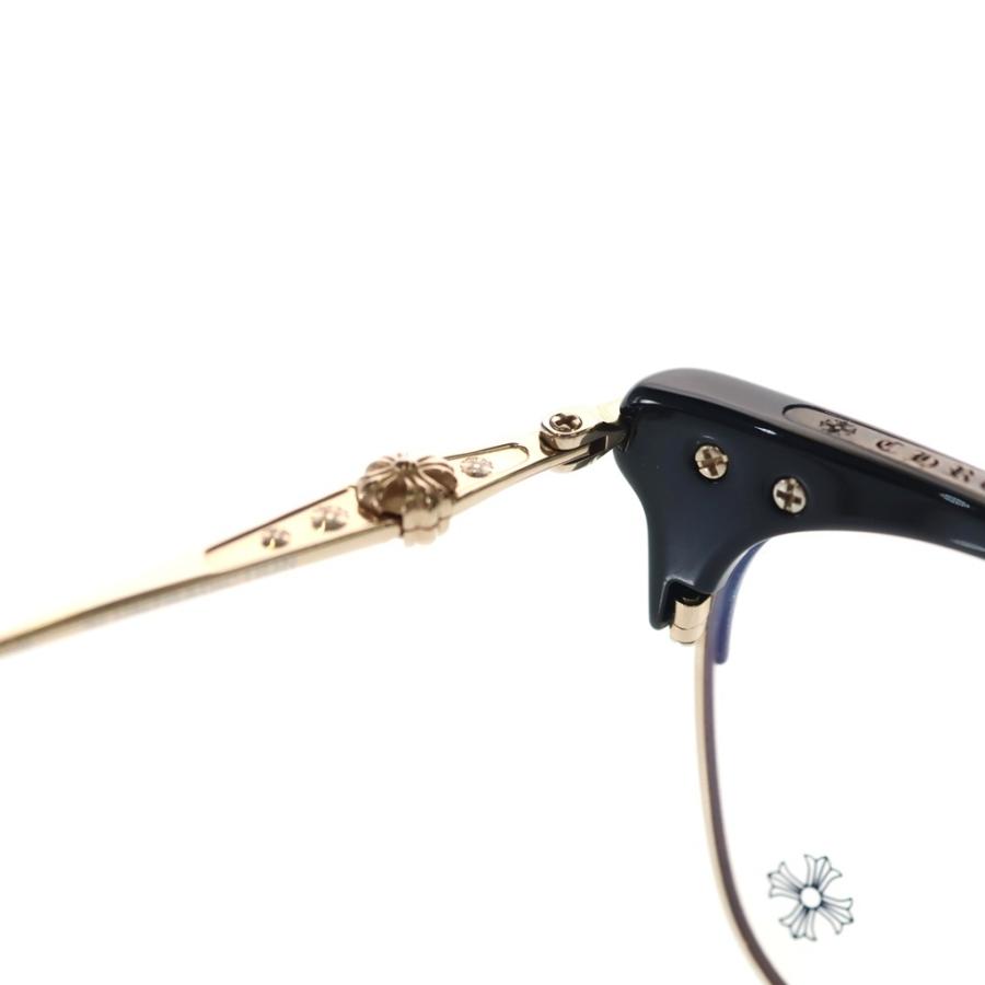 CHROME HEARTS（クロムハーツ） SLUNTRADICTION ハーフリム 眼鏡 純正