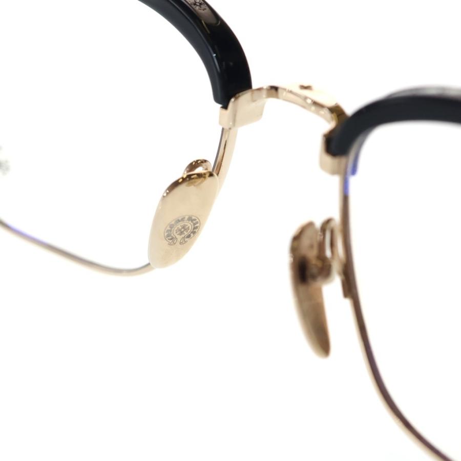CHROME HEARTS（クロムハーツ） SLUNTRADICTION ハーフリム 眼鏡 純正
