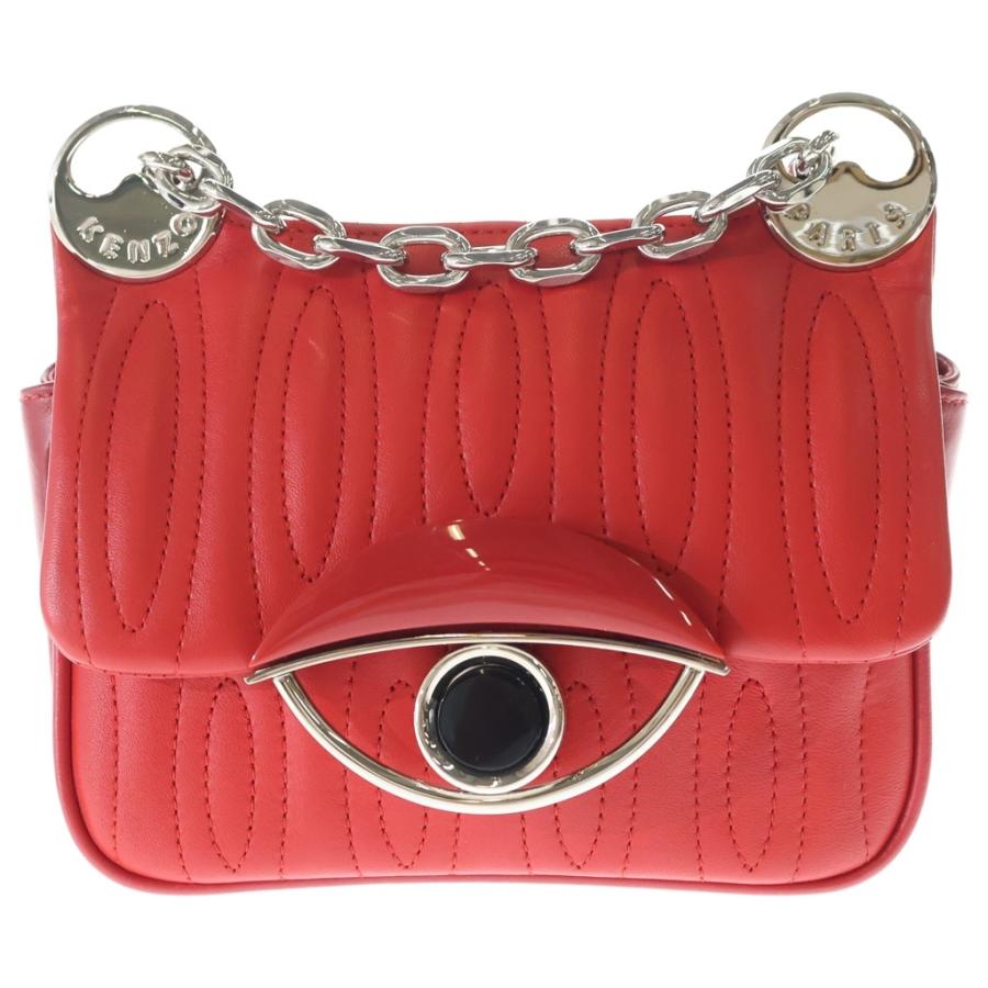 KENZO（ケンゾー） 19AW Tali Eye Embellished Quilted Leather 