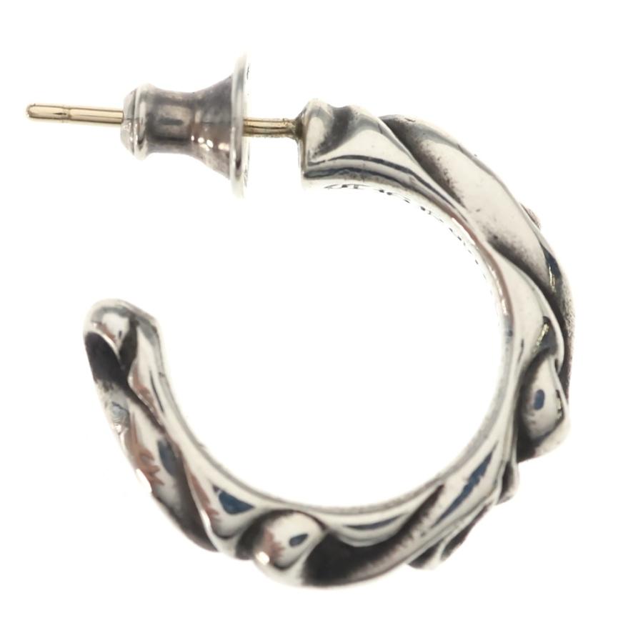CHROME HEARTS（クロムハーツ） HOOP SCROOL スクロール フープピアス