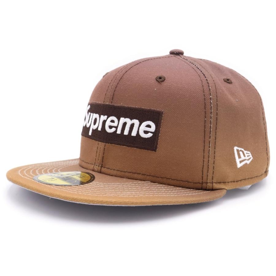 SUPREME シュプリーム 23SS × NEWERA Gradient Box Logo グラデーション ボックスロゴキャップ ブラウン Supreme（シュプリーム） 23SS × NEWERA Gradient Box Logo