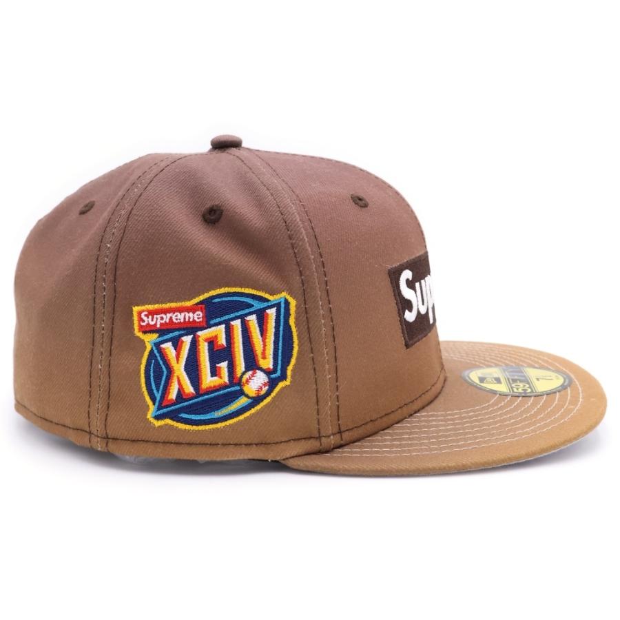SUPREME シュプリーム 23SS × NEWERA Gradient Box Logo グラデーション ボックスロゴキャップ ブラウン Supreme（シュプリーム） 23SS × NEWERA Gradient Box Logo