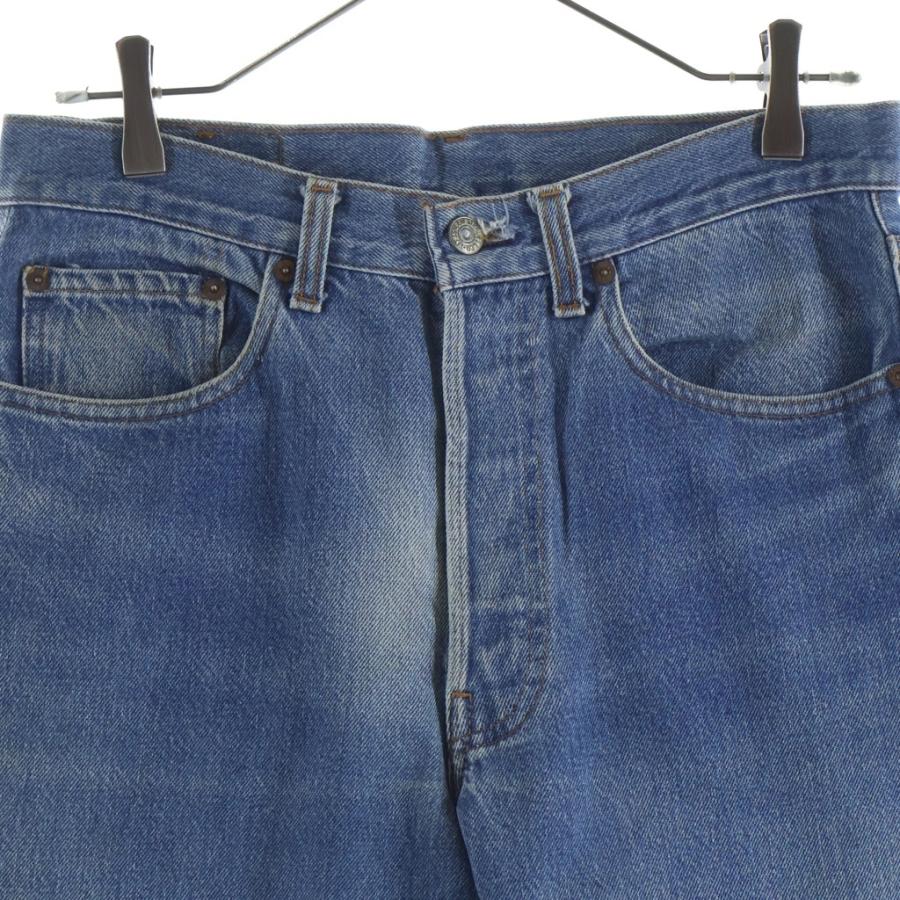 リーバイス　デニム ボタンフライ　55501 Levi's（リーバイス） 80s 501 ボタンフライ デニムパンツ ボタン裏555