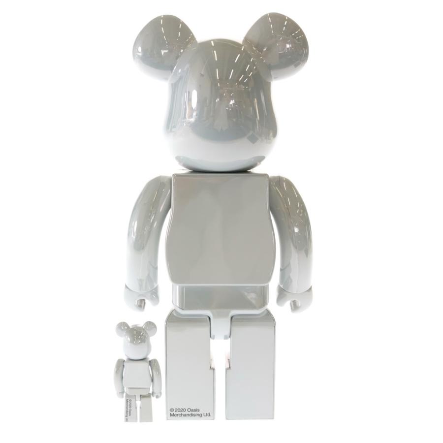 MEDICOM TOY（メディコム・トイ） BE@RBRICK oasis WHITE CHROME 400