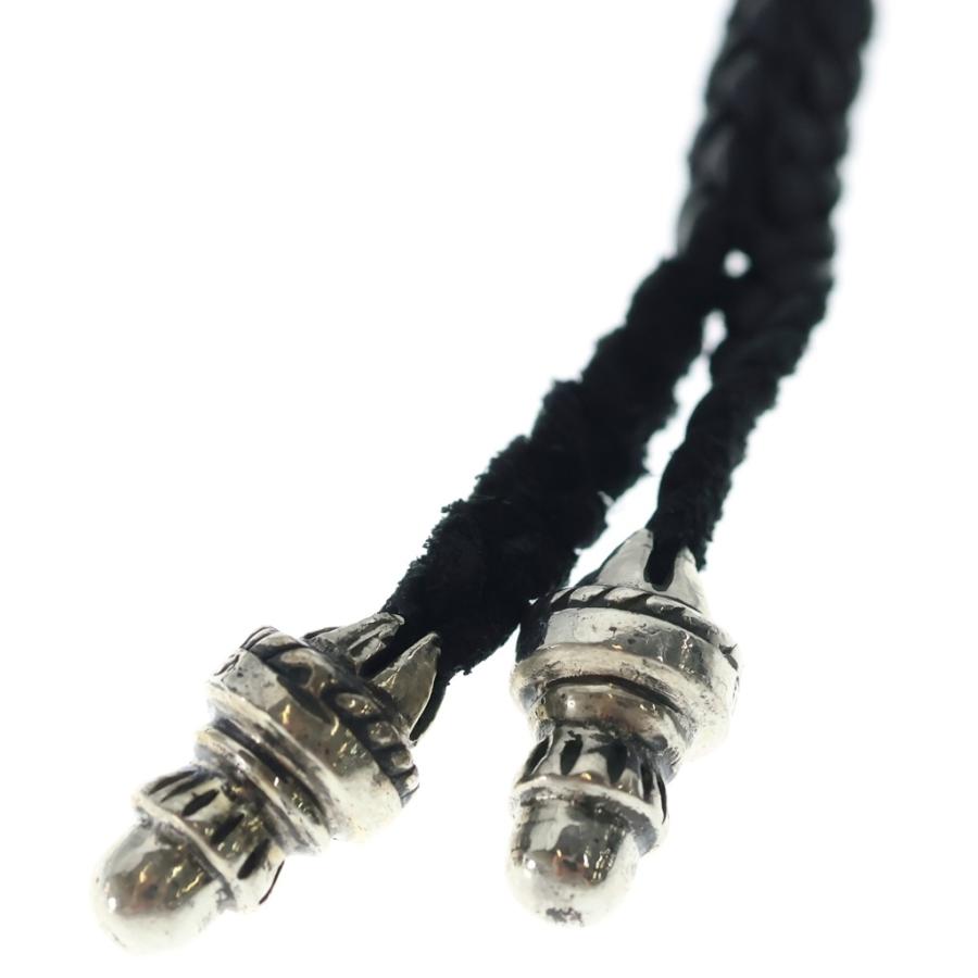 CHROME HEARTS（クロムハーツ） LEATHER BRAID ネックレス レザー
