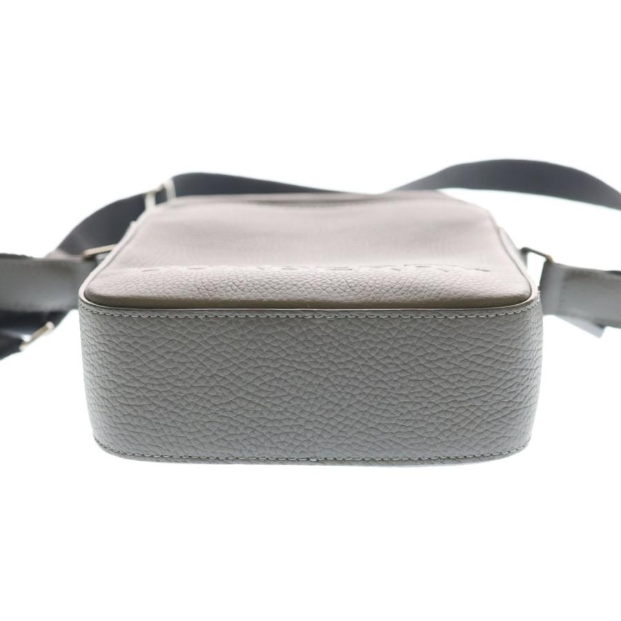 BURBERRY バーバリー THORNTON LEATHER SHOULDER BAG ソーントン レザー ショルダーバッグ グレー 8052890 BURBERRY（バーバリー） THORNTON LEATHER SHOULDER BAG ソーントン