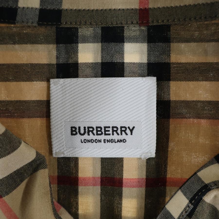 BURBERRY バーバリー ノバチェックシャツ 長袖シャツ ベージュ 8017567 BURBERRY（バーバリー） ノバチェックシャツ 長袖シャツ ベージュ