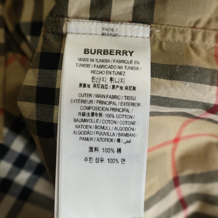 BURBERRY（バーバリー） ノバチェックシャツ 長袖シャツ ベージュ