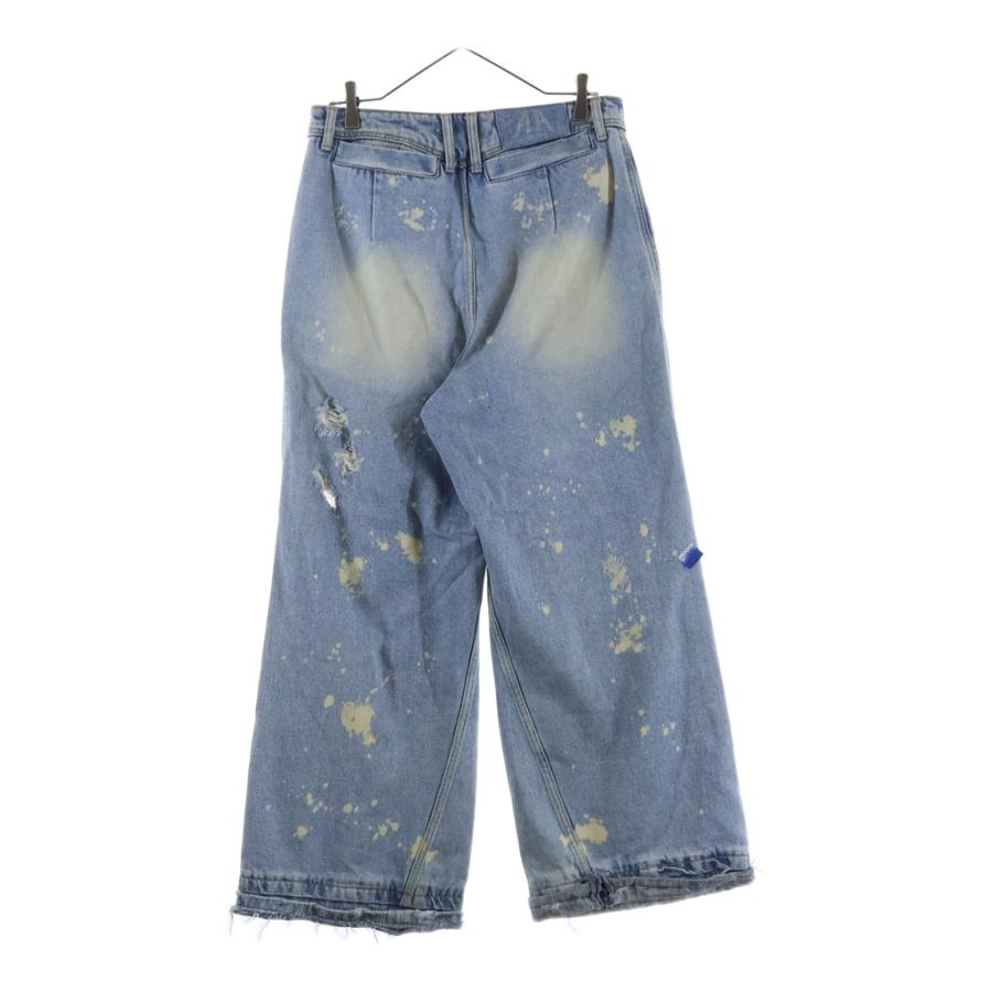 ADERERROR（アーダーエラー） Inos Distressed Wide Leg Jeans