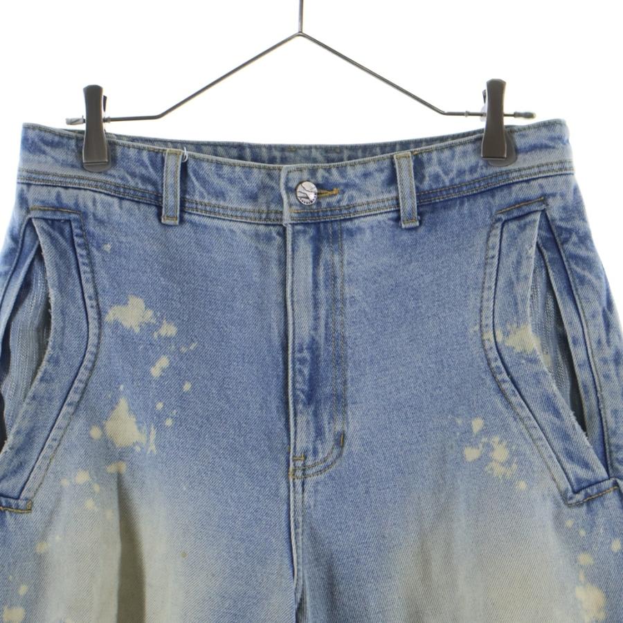 ADERERROR（アーダーエラー） Inos Distressed Wide Leg Jeans