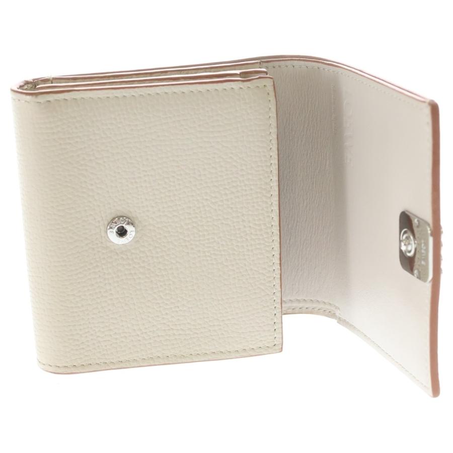 ロエベ アナグラム トライフォールド ウォレット 折り財布 ベージュ 付属品あり LOEWE（ロエベ） アナグラム トライフォールド ウォレット ベージュ
