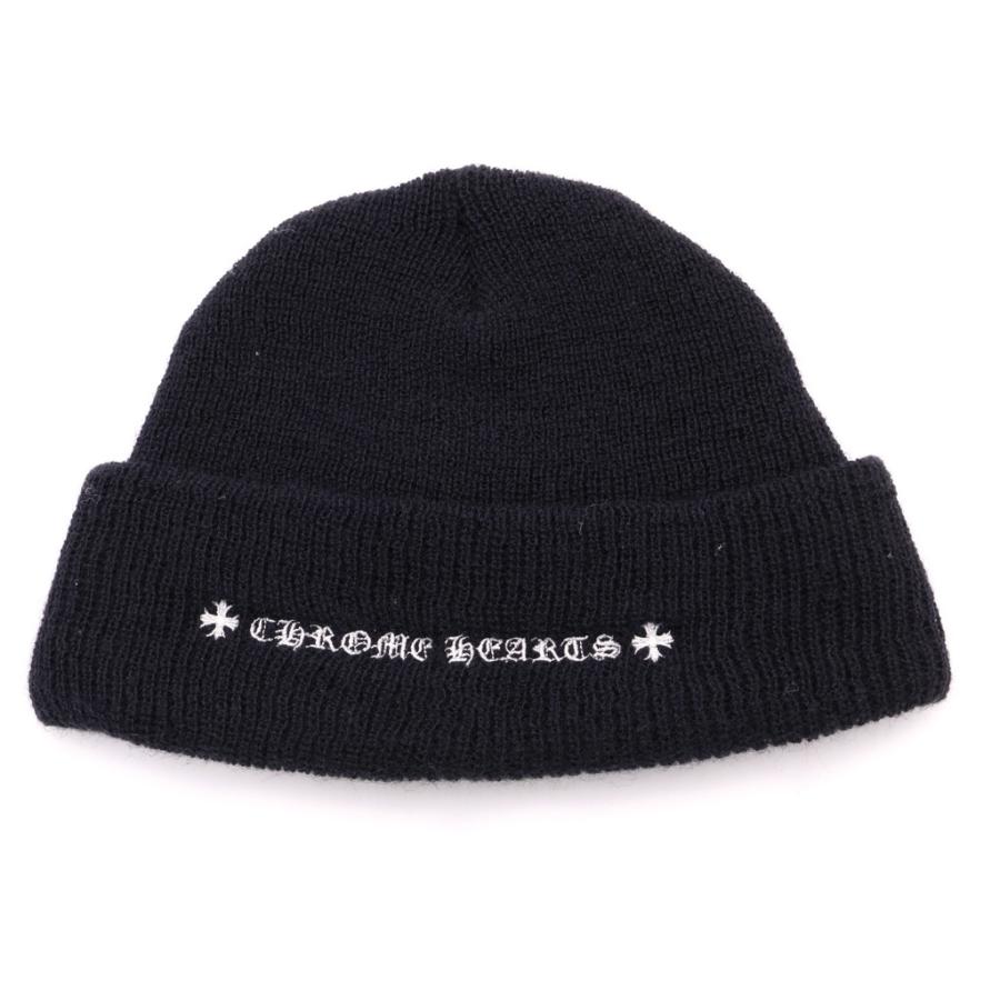 CHROME HEARTS（クロムハーツ） WATCH CAP ACRL ロゴ刺繍 アクリル