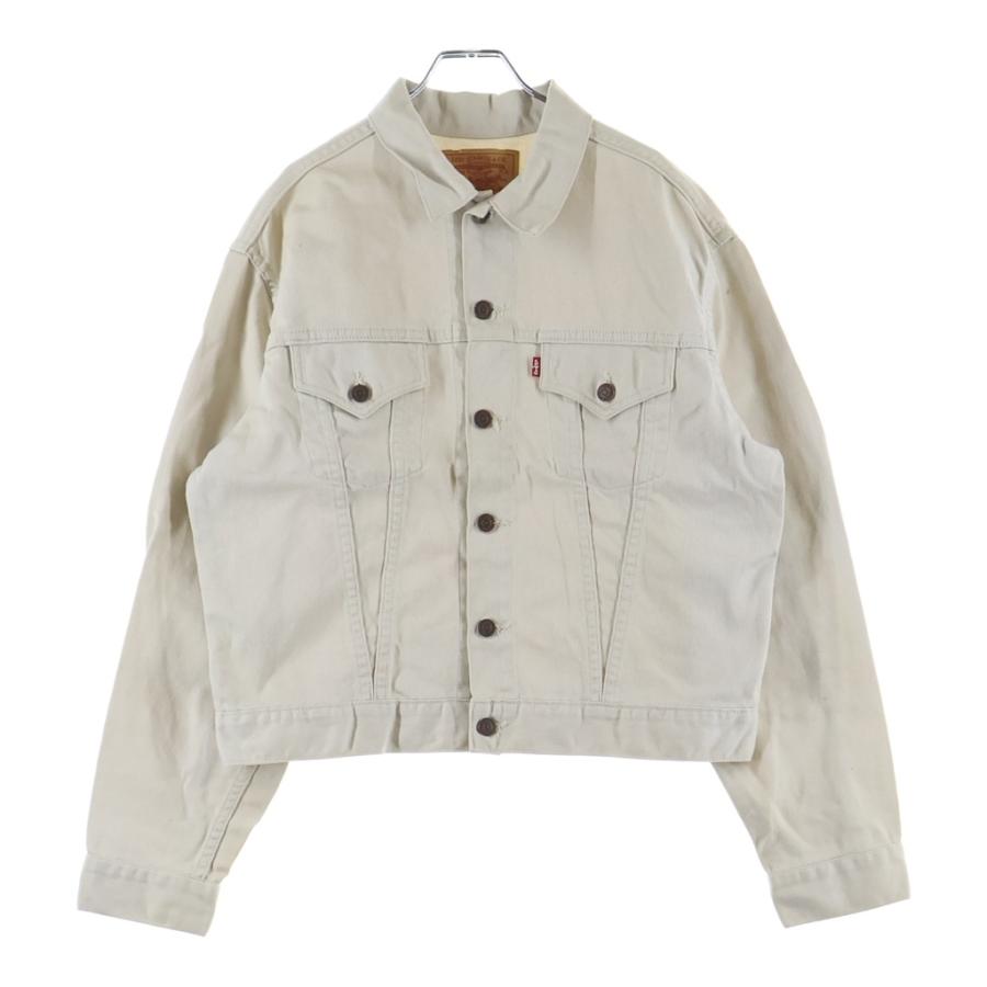 Levi's リーバイス 90S VINTAGE 両面BIG E ボタン裏555 ピケ トラッカージャケット ベージュ 941B Levi's（リーバイス） 90S VINTAGE 両面BIG E ボタン裏555 ピケ