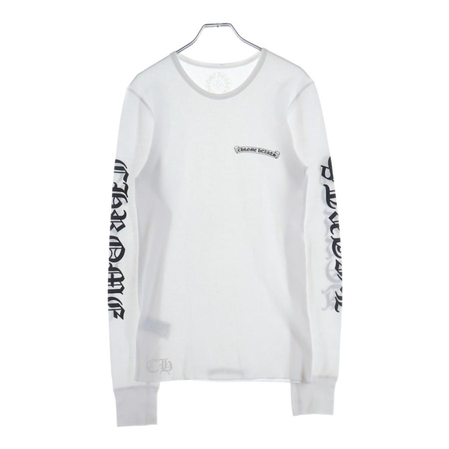 CHROME HEARTS（クロムハーツ） THERMAL L/S TEE アーム英字ロゴ