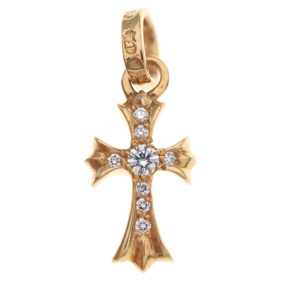 Chrome Hearts クロスベビーファットダイヤ ペンダントトップ CHROME HEARTS（クロムハーツ） 22K CRS BBYFAT P/DIA ベイビー