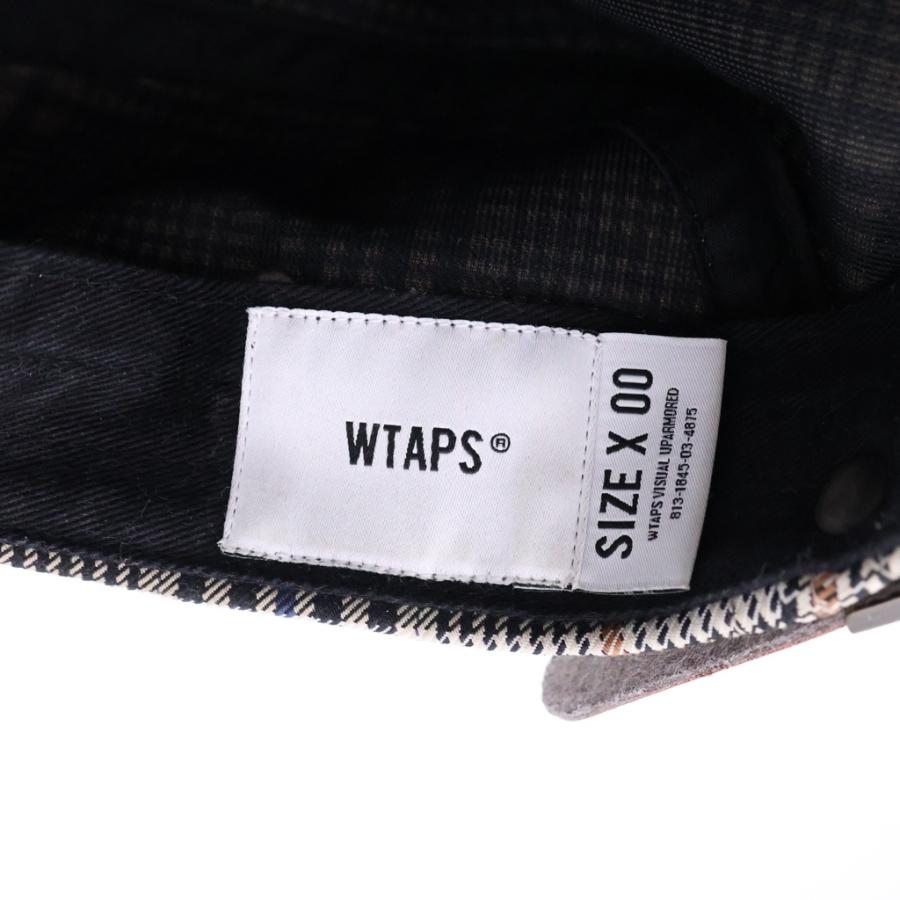 WTAPS（ダブルタップス） Twill Textile Beige Cap チェック柄