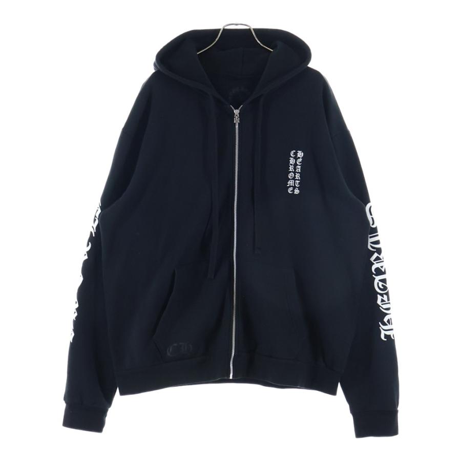 CHROME HEARTS（クロムハーツ） SWTSHRT HD ZIP バーティカルロゴ