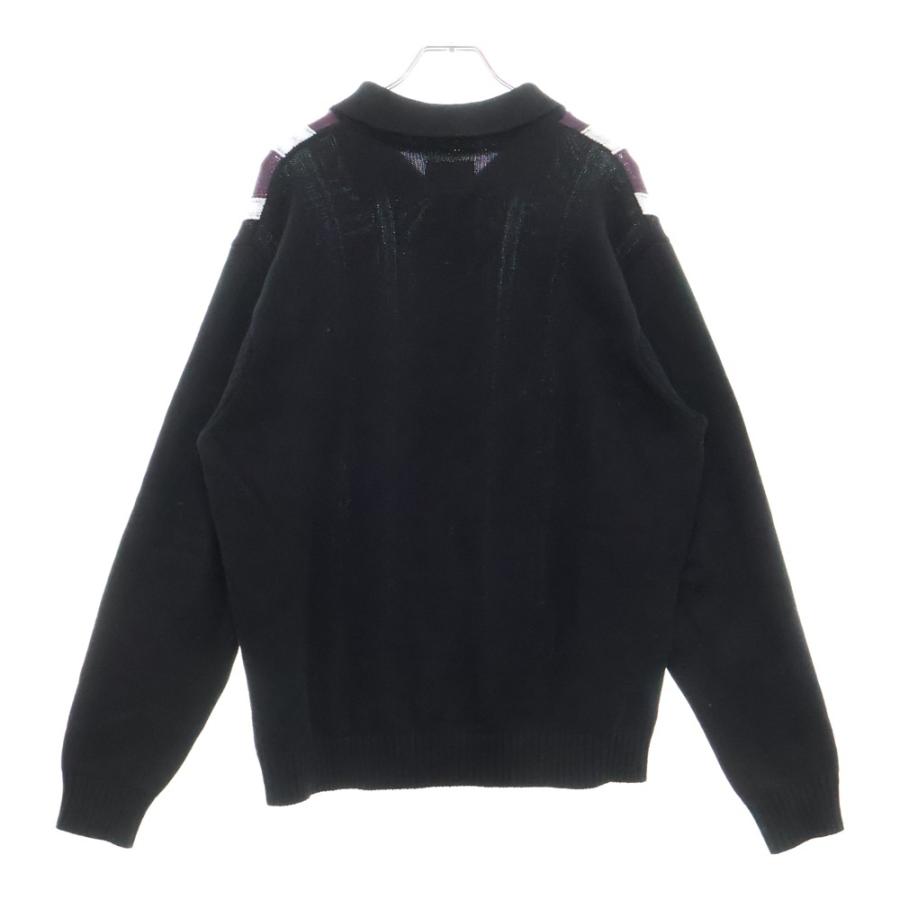 HUF（ハフ） CAMBRIDGE SWEATER ロゴ刺繍 ハーフボタン ケンブリッジ