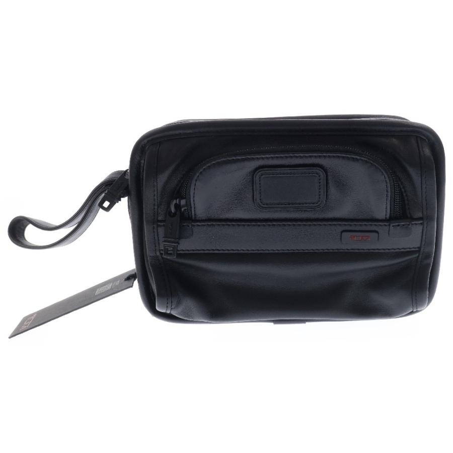 TUMI（トゥミ） ALPHA LEATHER ORGANIZER TRAVEL CLUTCH