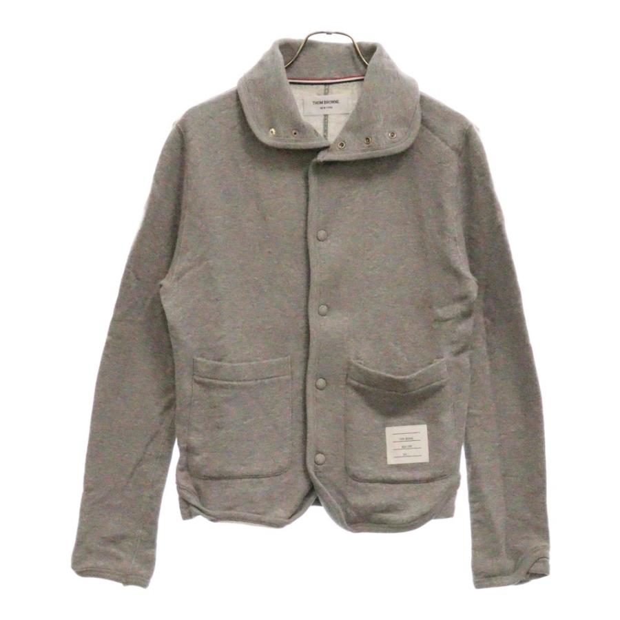 THOM BROWNE トムブラウン 襟付き フロントボタン コットン THOM BROWNE トムブラウン 襟付き フロントボタン コットン