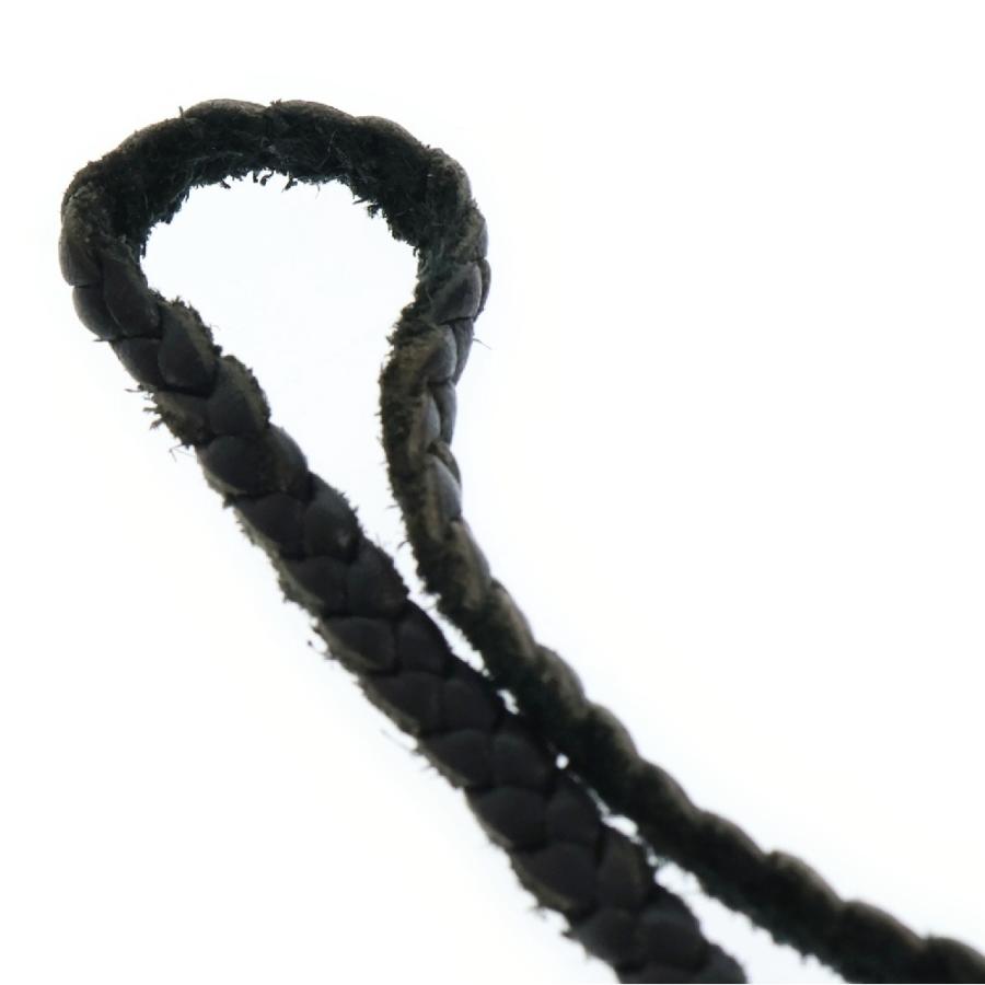 CHROME HEARTS クロムハーツ LEATHER BRAID スクロールレザー CHROME HEARTS クロムハーツ LEATHER BRAID スクロールレザー