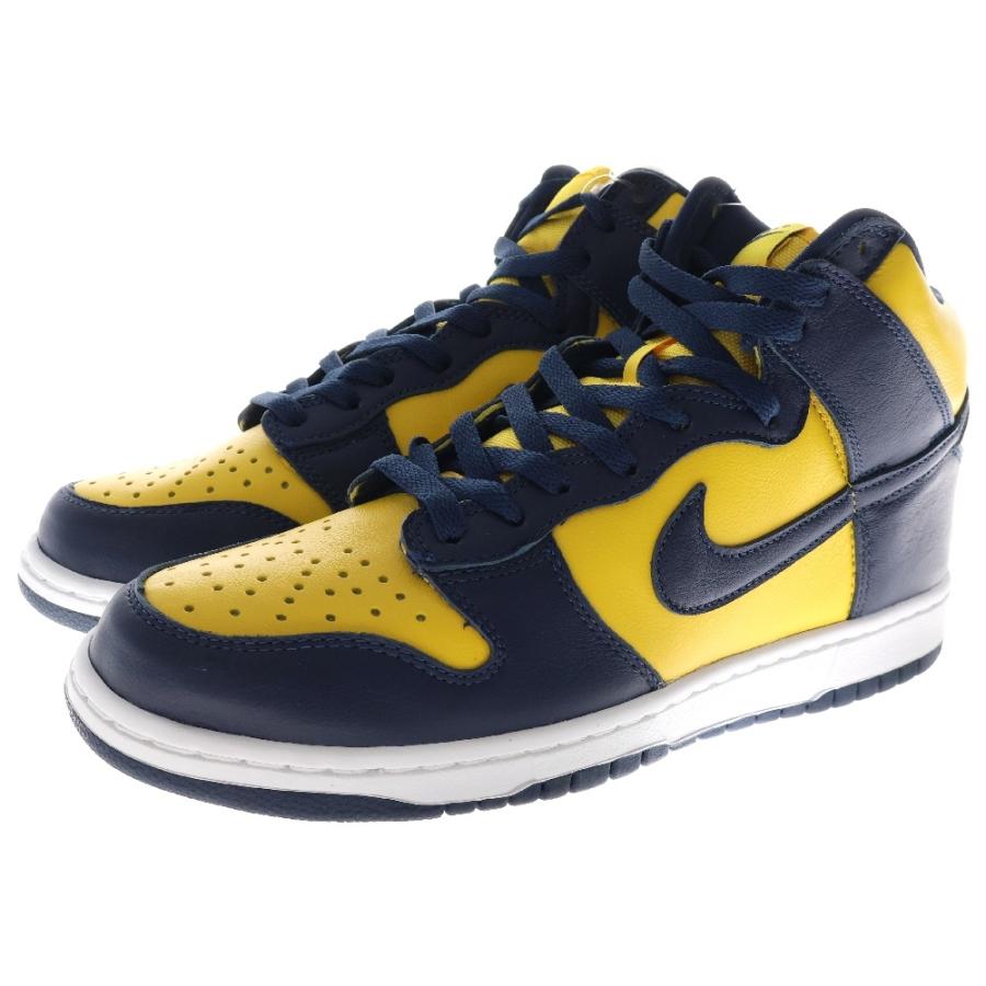 NIKE ナイキ DUNK HIGH Michigan ダンク ミシガン ハイカット NIKE ナイキ DUNK HIGH Michigan ダンク ミシガン ハイカット