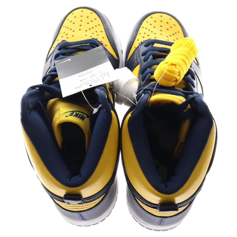 NIKE ナイキ DUNK HIGH Michigan ダンク ミシガン ハイカット NIKE ナイキ DUNK HIGH Michigan ダンク ミシガン ハイカット
