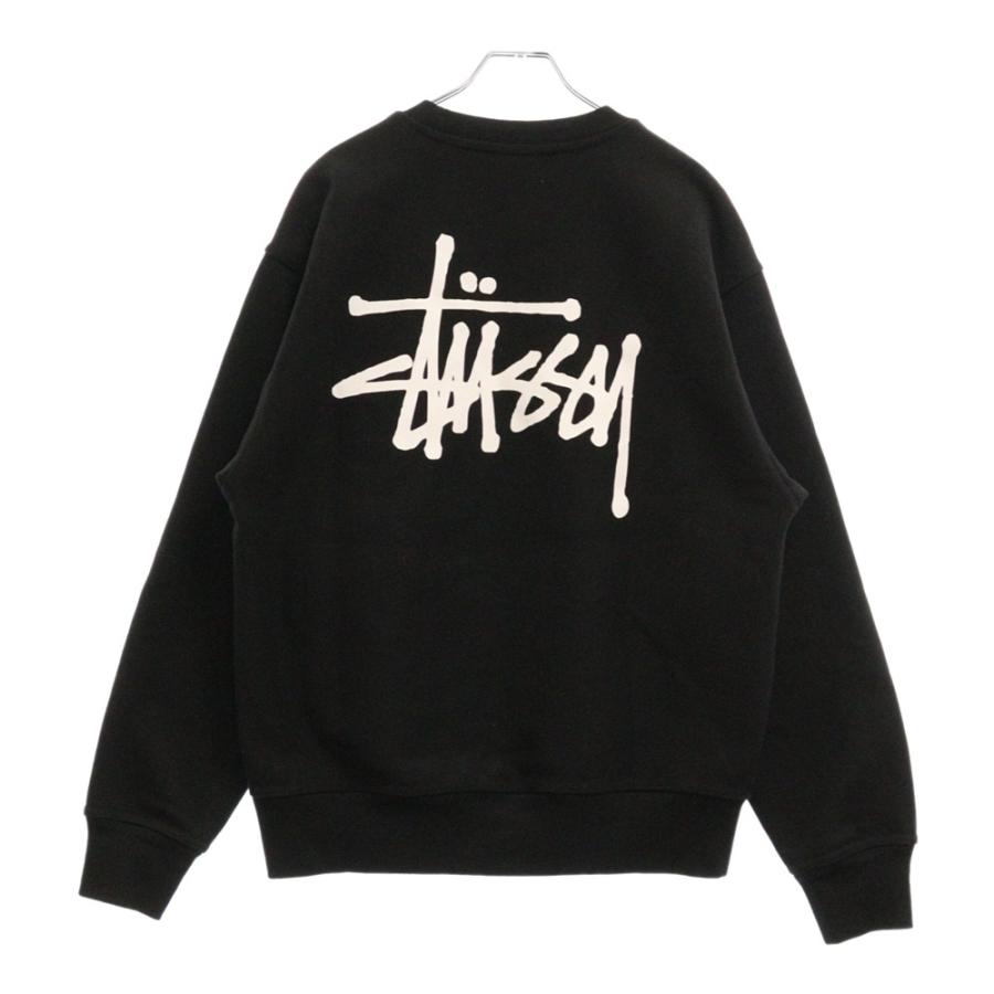 STUSSY ステューシー バックロゴプリント クルーネック STUSSY ステューシー バックロゴプリント クルーネック