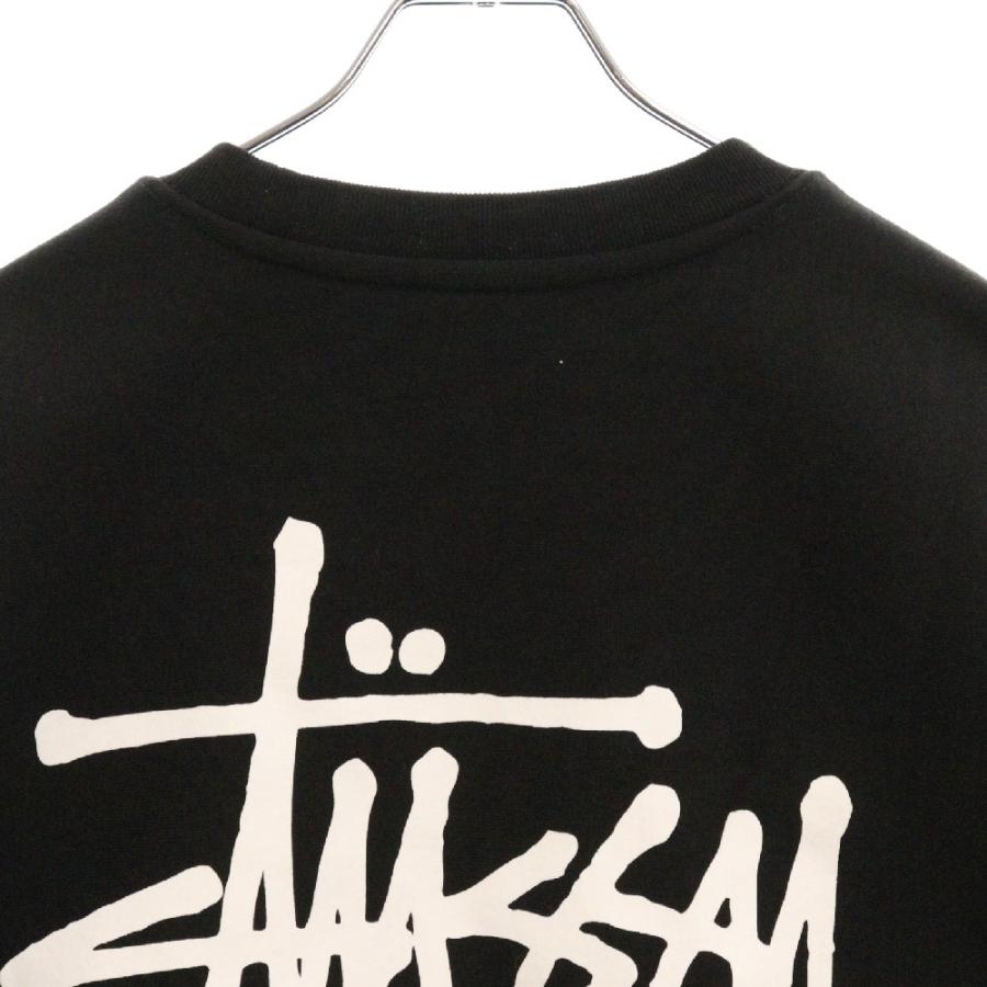 STUSSY ステューシー バックロゴプリント クルーネック STUSSY ステューシー バックロゴプリント クルーネック