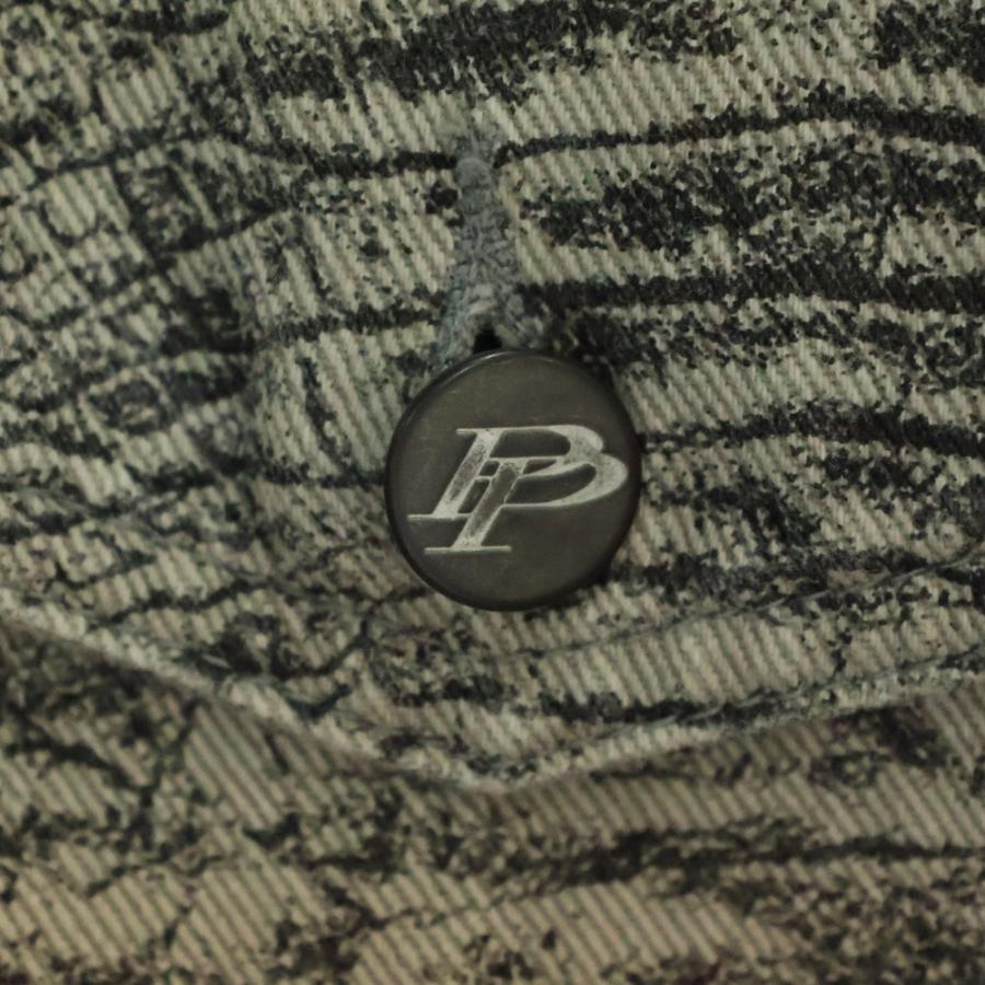 pelle ペレペレ 00s Python Pattern Denim Jacket パイソン柄 デニム