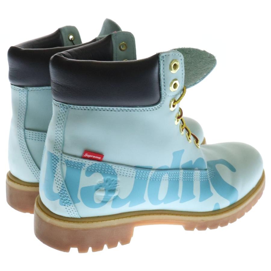 極美品Timberland】27.5cm Supreme® Big Logo