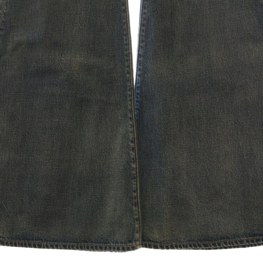 KAPITAL キャピタル デニム ガウチョ フレア ボトムス パンツ 日本製 KAPITAL（キャピタル） コットン ベルボトム フレアデニムパンツ